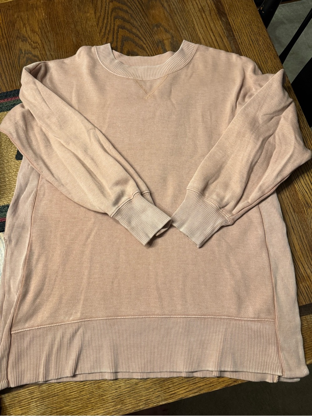 aerie Blush Pink Crewneck Sweater